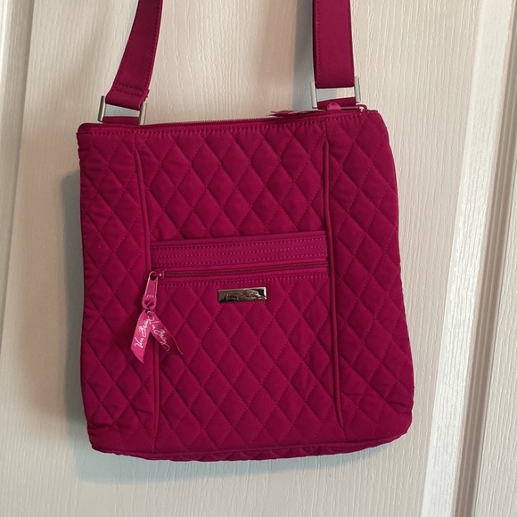 Hot pink vera bradley shoulder bag - Picture 3 of 8